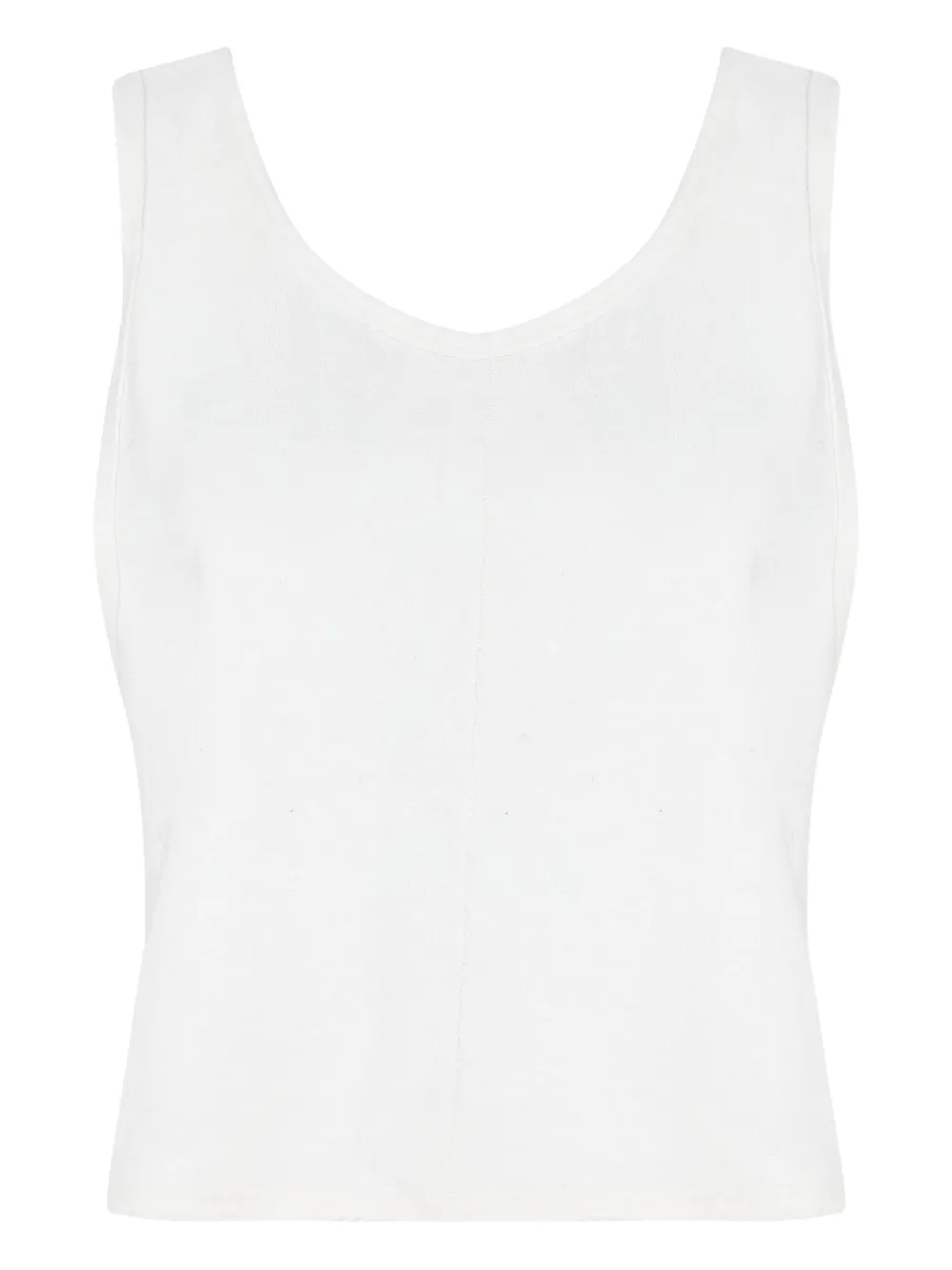 Osklen Cropped tanktop Wit