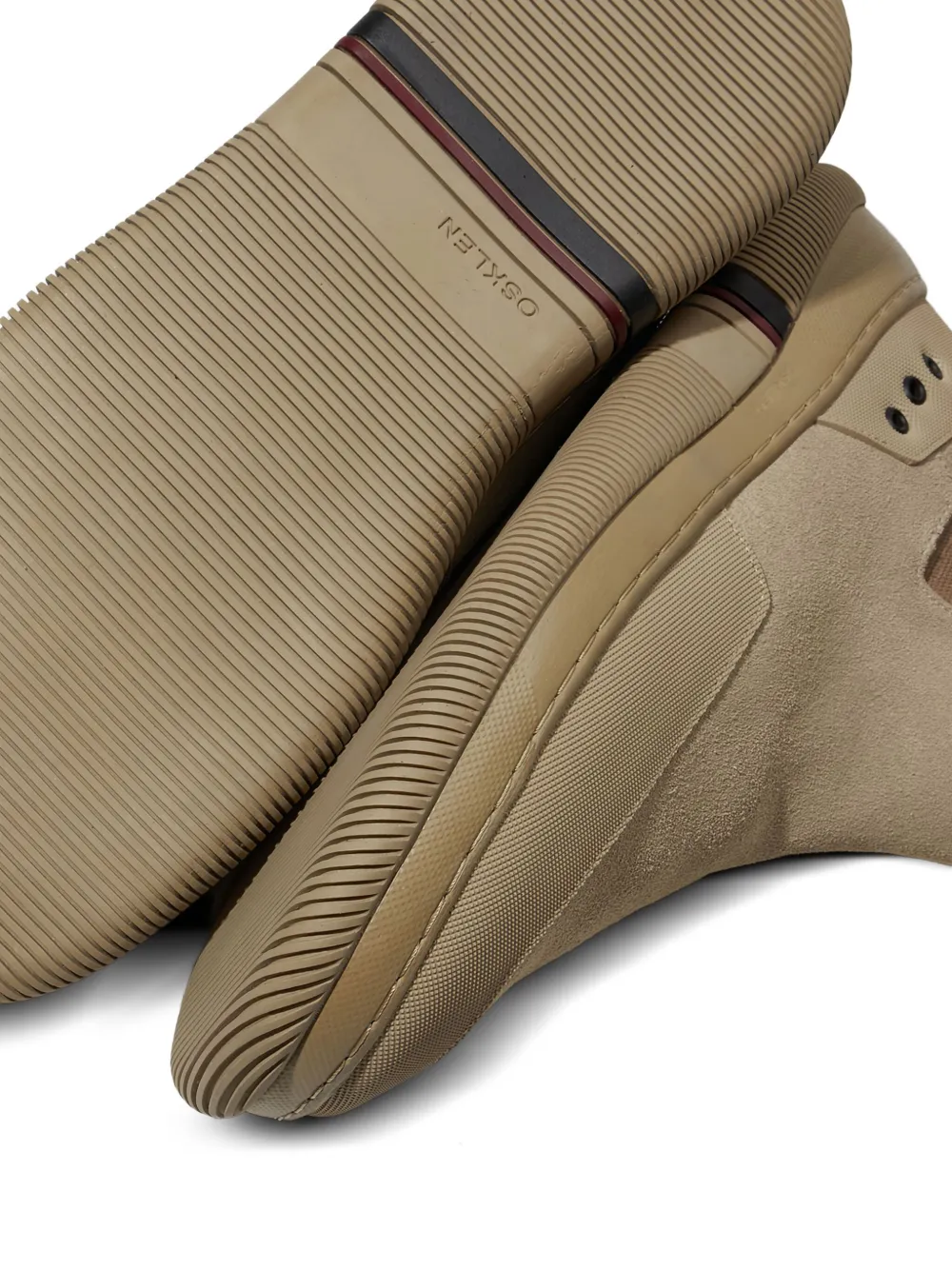 Osklen Hybrid leren sneakers Grijs