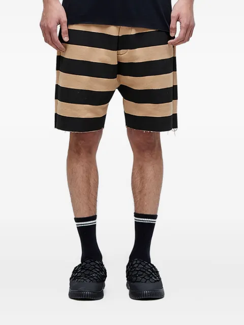 Osklen striped-pattern bermuda shorts