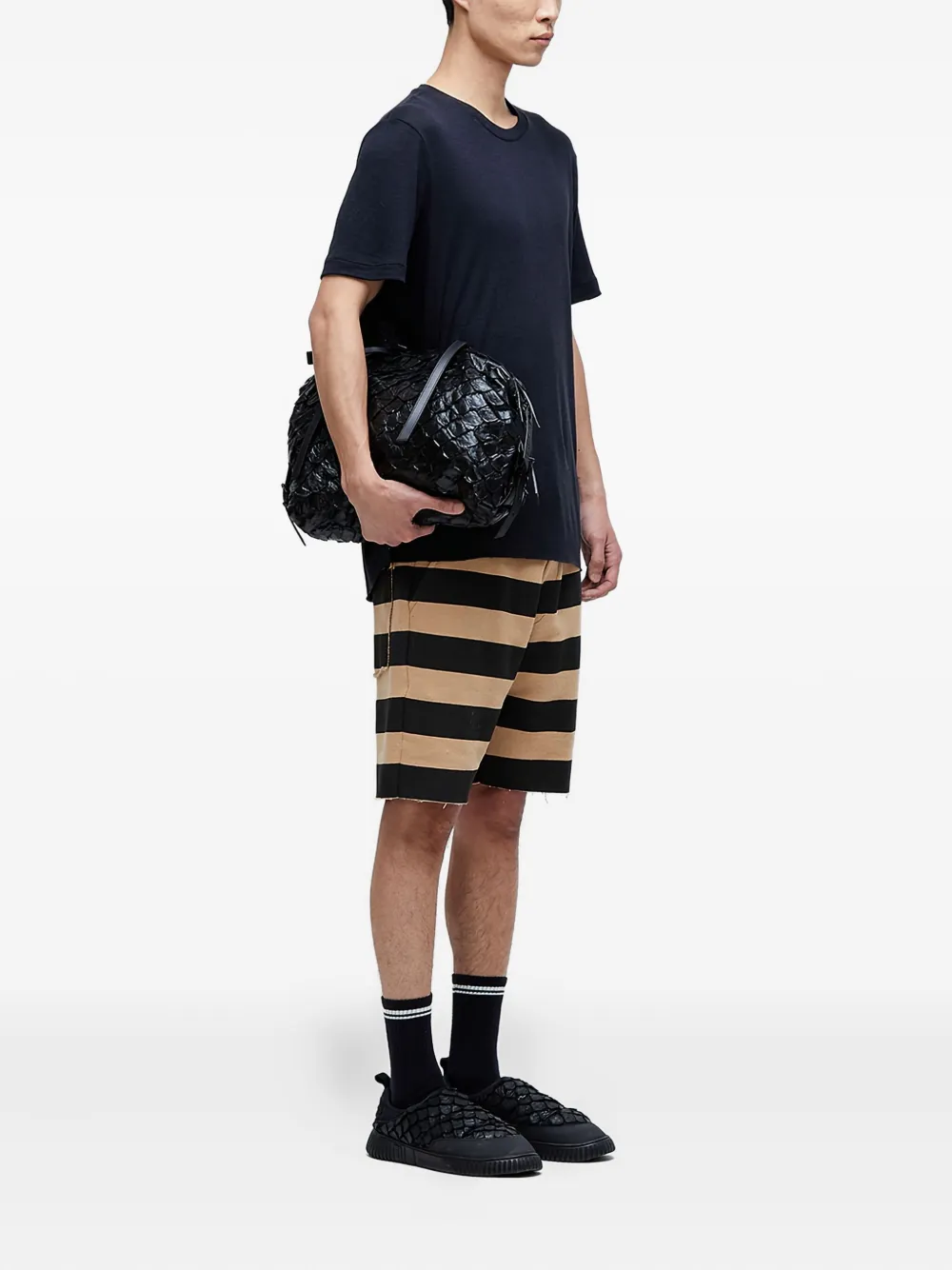 Osklen striped-pattern bermuda shorts | Bermuda Shorts | Image 2