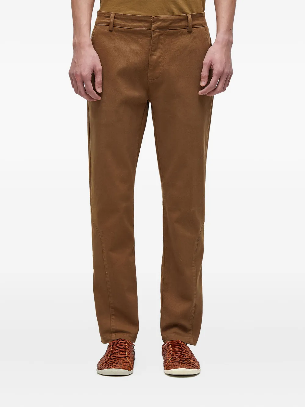 Osklen belt-loops trousers | Brown | Image 1