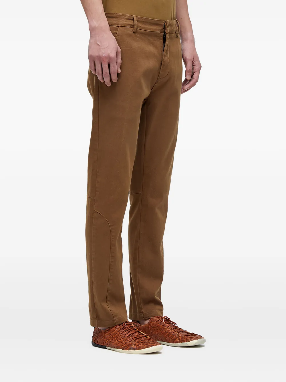 Osklen Belt-loops Trousers In Brown