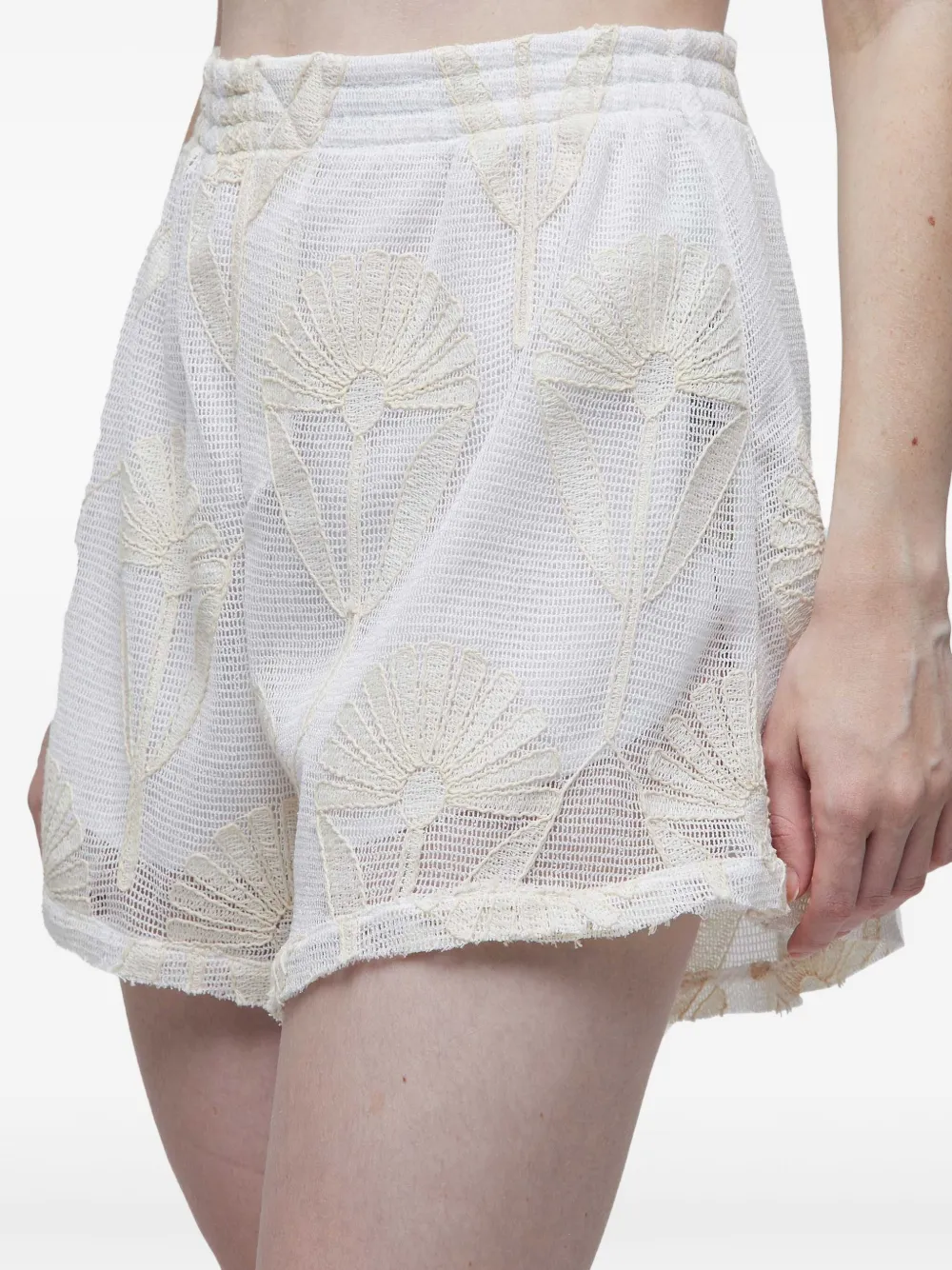 Osklen Shorts met borduurwerk Wit