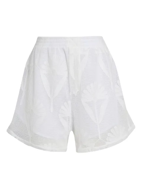 Osklen embroidered shorts