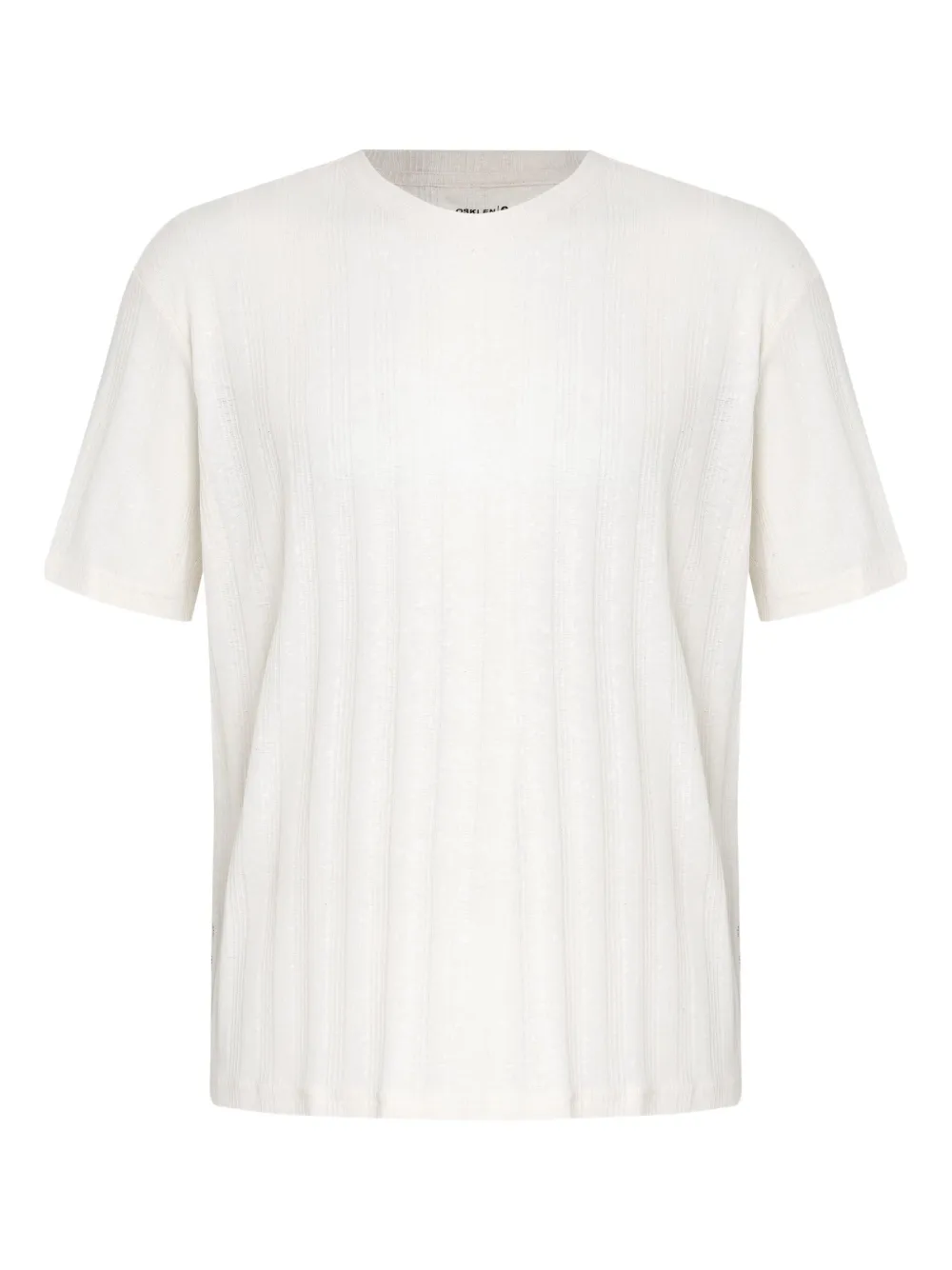 Osklen Camiseta canelada mangas curtas | Branco | Image 1