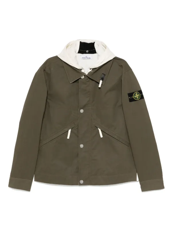 STONE  コンパスバッジスウェットシャツ Stone Island コンパスバッジ スウェットシャツ | ブラック | FARFETCH JP