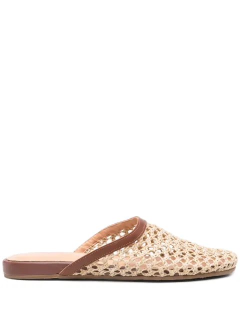 Ancient Greek Sandals openwork mules