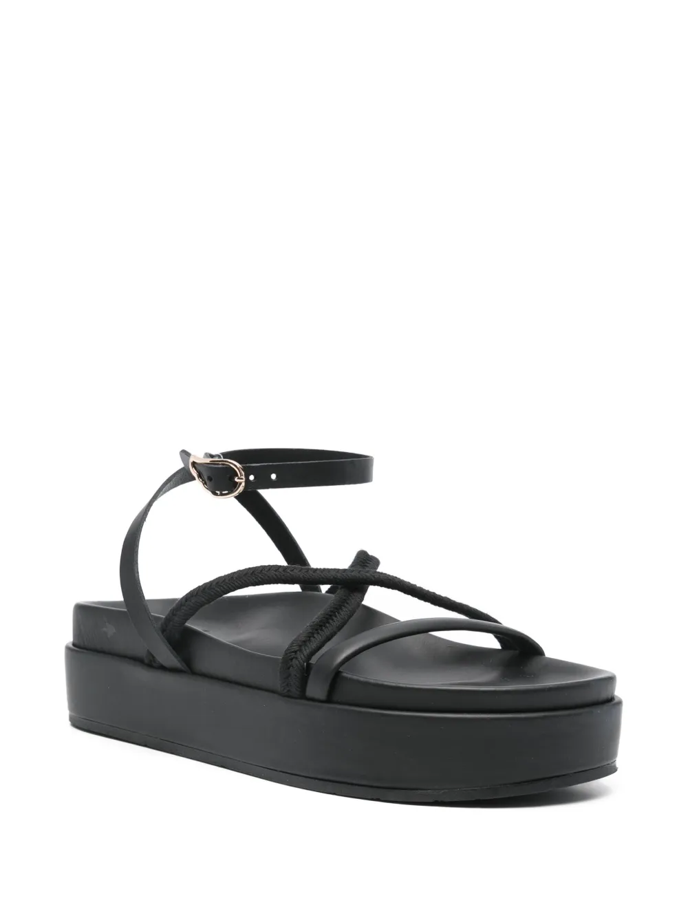 Ancient Greek Sandals Atheras sandals - Zwart
