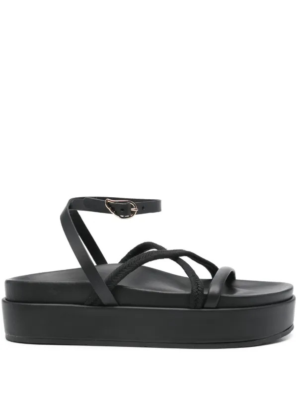 Ancient Greek Sandals Apteros ブラックサンダル Ancient Greek Sandalsのブラック Apteros サンダルがセール中