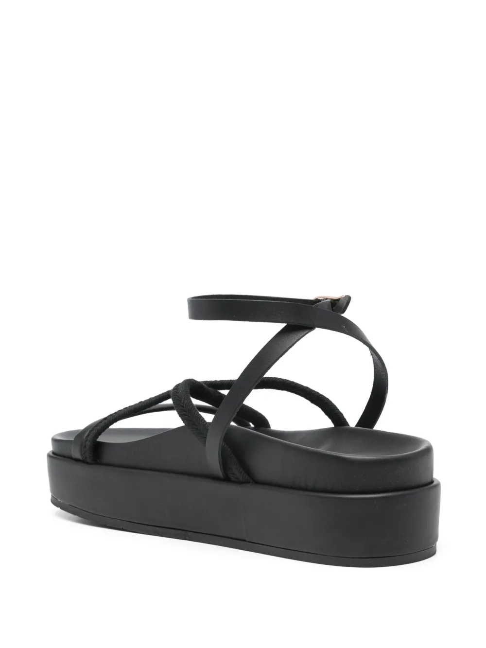 Ancient Greek Sandals Atheras sandalen Zwart