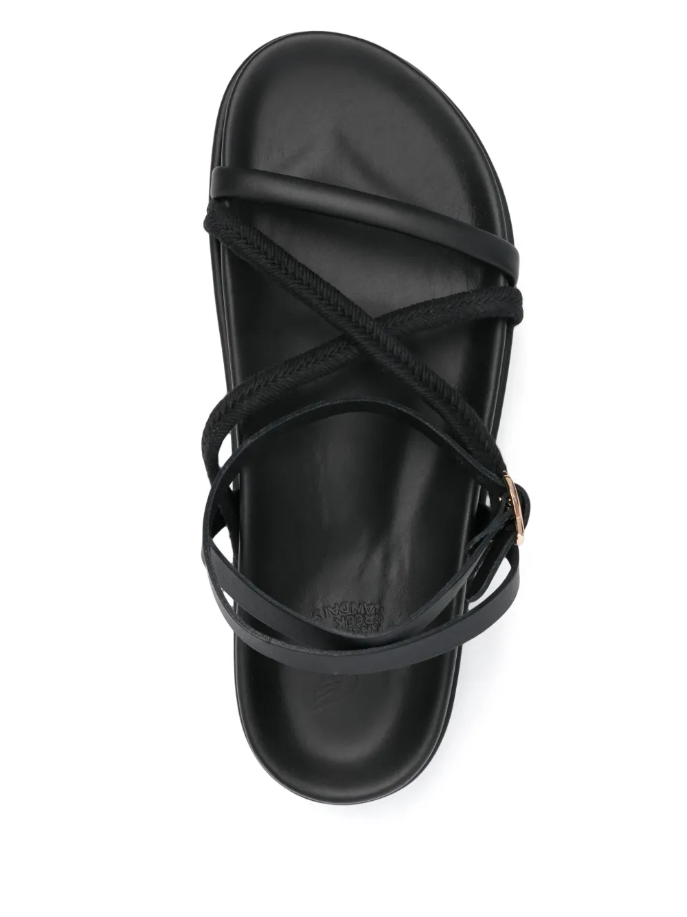 Ancient Greek Sandals Atheras sandalen Zwart