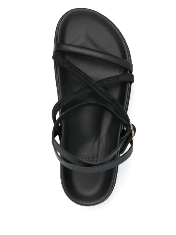 Ancient Greek Sandals Apteros ブラックサンダル Apteros – Ancient Greek Sandals
