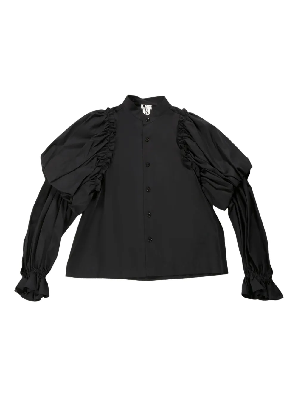 Noir Kei Ninomiya Juliet-sleeves blouse - ブラック Noir Kei Ninomiya Juliet-sleeves blouse - ブラック