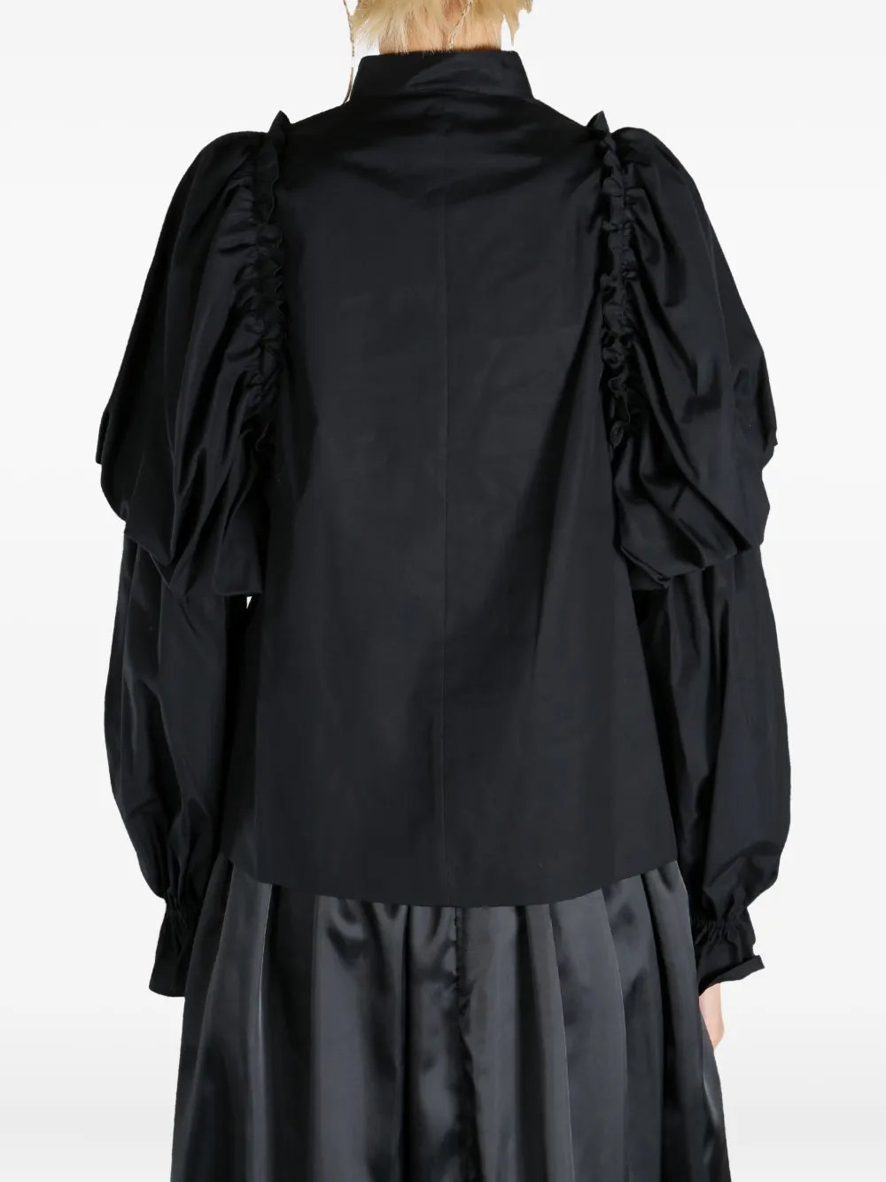 NOIR KEI NINOMIYA JULIET-SLEEVES BLOUSE 