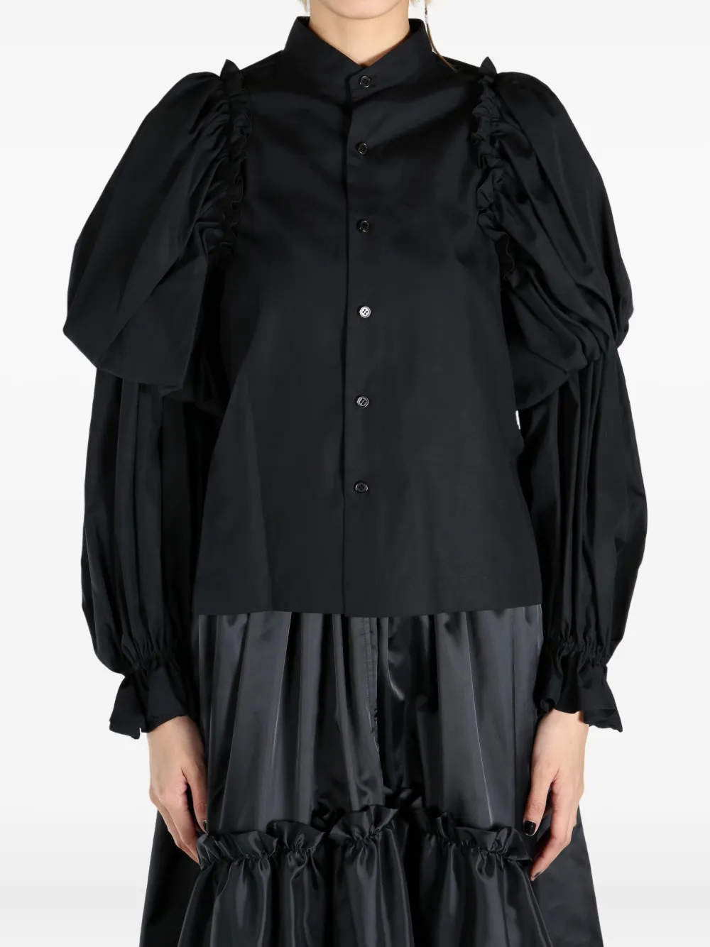 NOIR KEI NINOMIYA JULIET-SLEEVES BLOUSE 