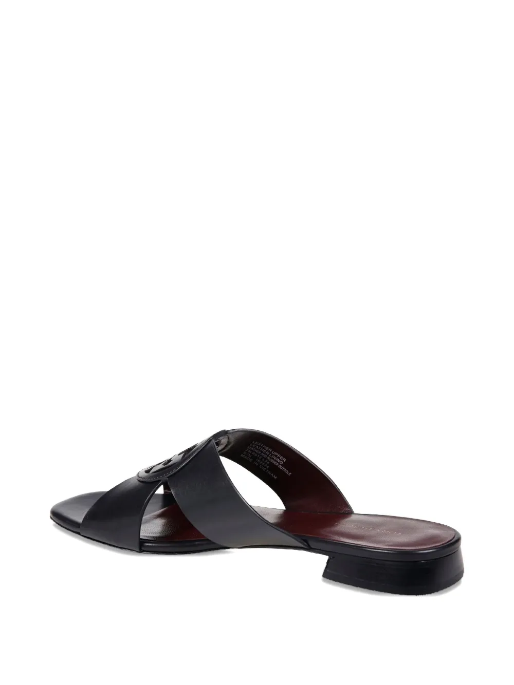 Tory Burch Miller Cross-strap Sandals In Black