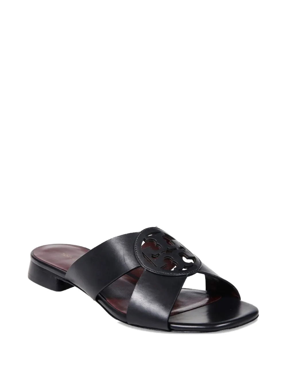 Tory Burch Miller Cross-strap Sandals In Black
