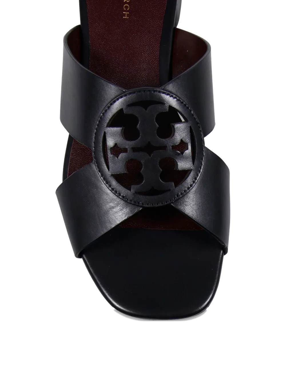 Tory Burch Miller Cross-strap Sandals In Black