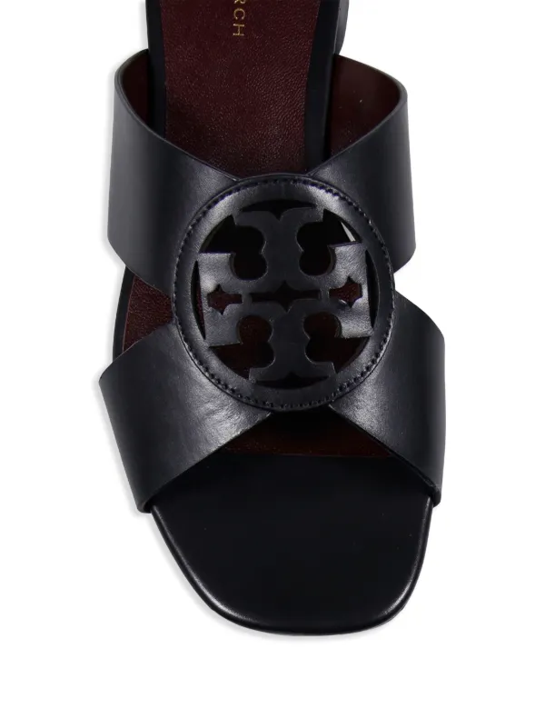 Tory Burch Miller クロスストラップ サンダル | ブラック
