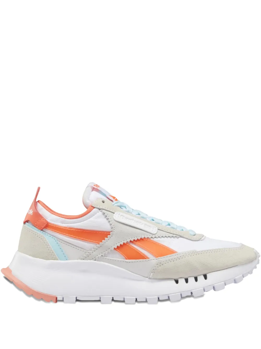 Reebok Classic Legacy "White Orange Flare" sneakers