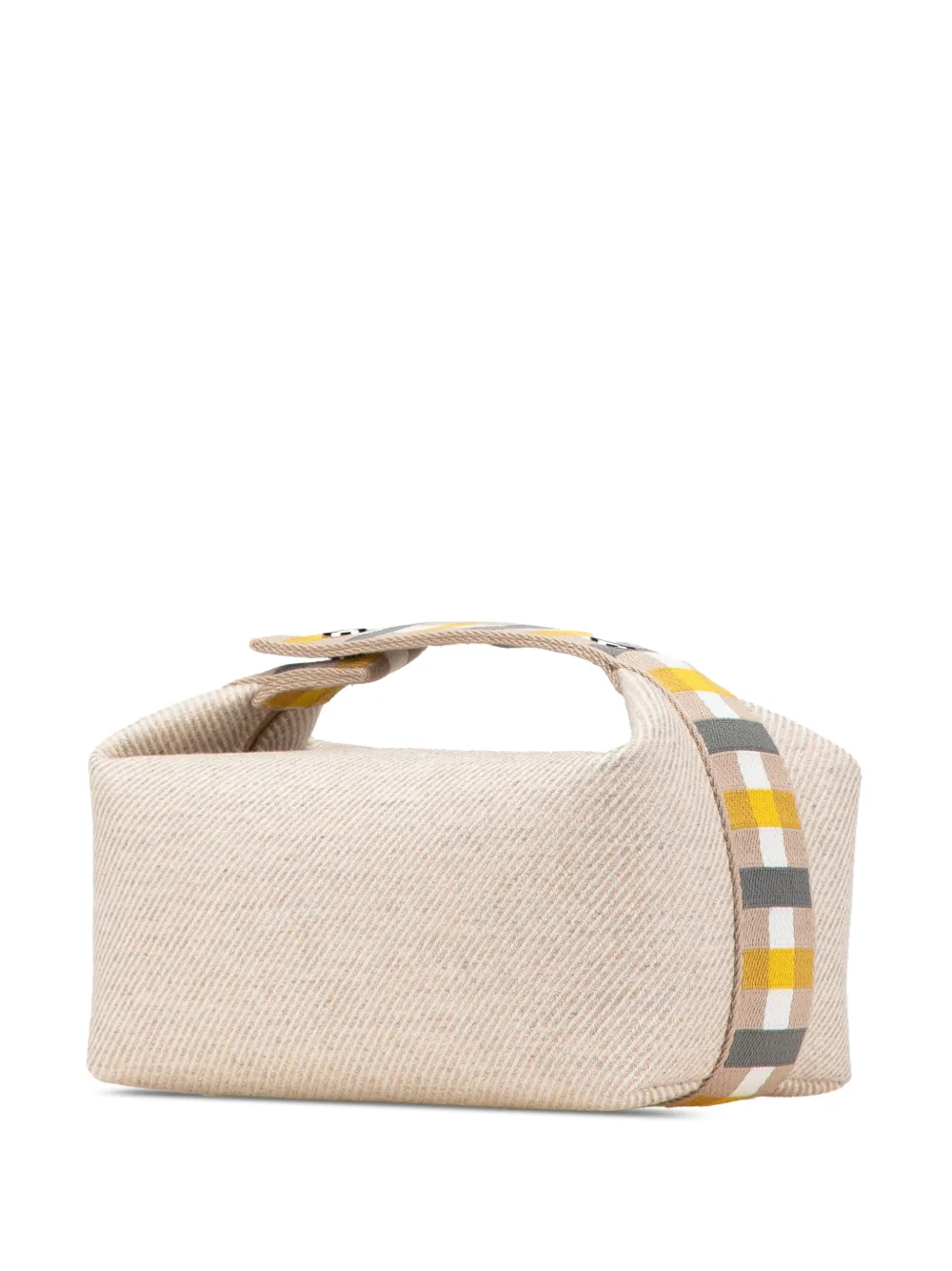 Hermès Pre-Owned 2020-2024 Small Wool Au Carre Bride A Brac vanity bag | Pre-Owned | Image 2