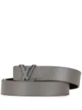 Louis Vuitton Pre-Owned 2010 Taiga Initiales belt - Grey