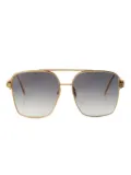 WERKSTATT:MÜNCHEN pilot-frame sunglasses - Gold