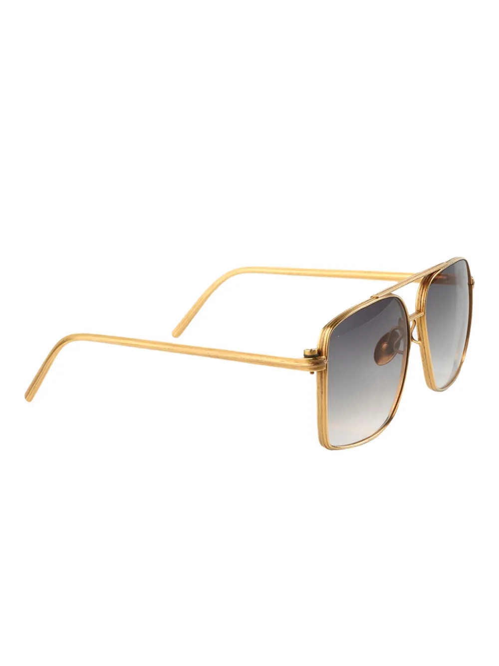 WERKSTATT:MÜNCHEN pilot-frame sunglasses - Goud