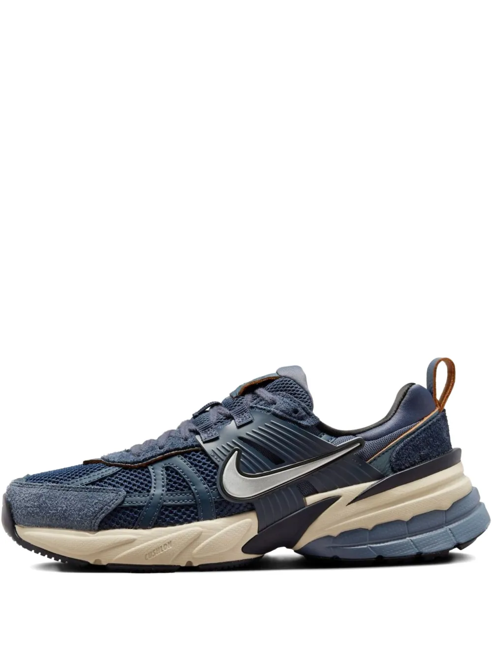 Nike suede low trainers Brown