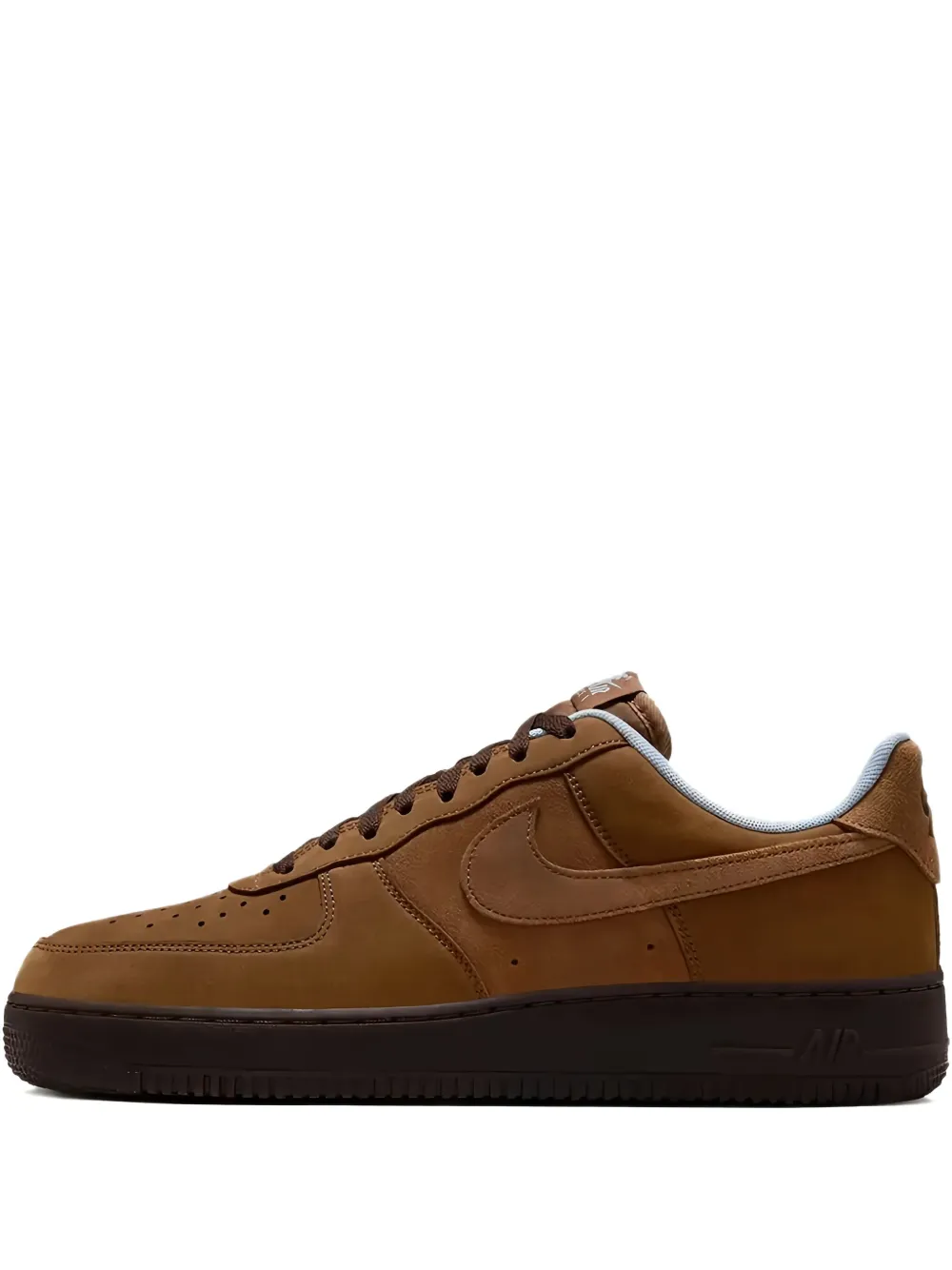 Nike suede low trainers Brown
