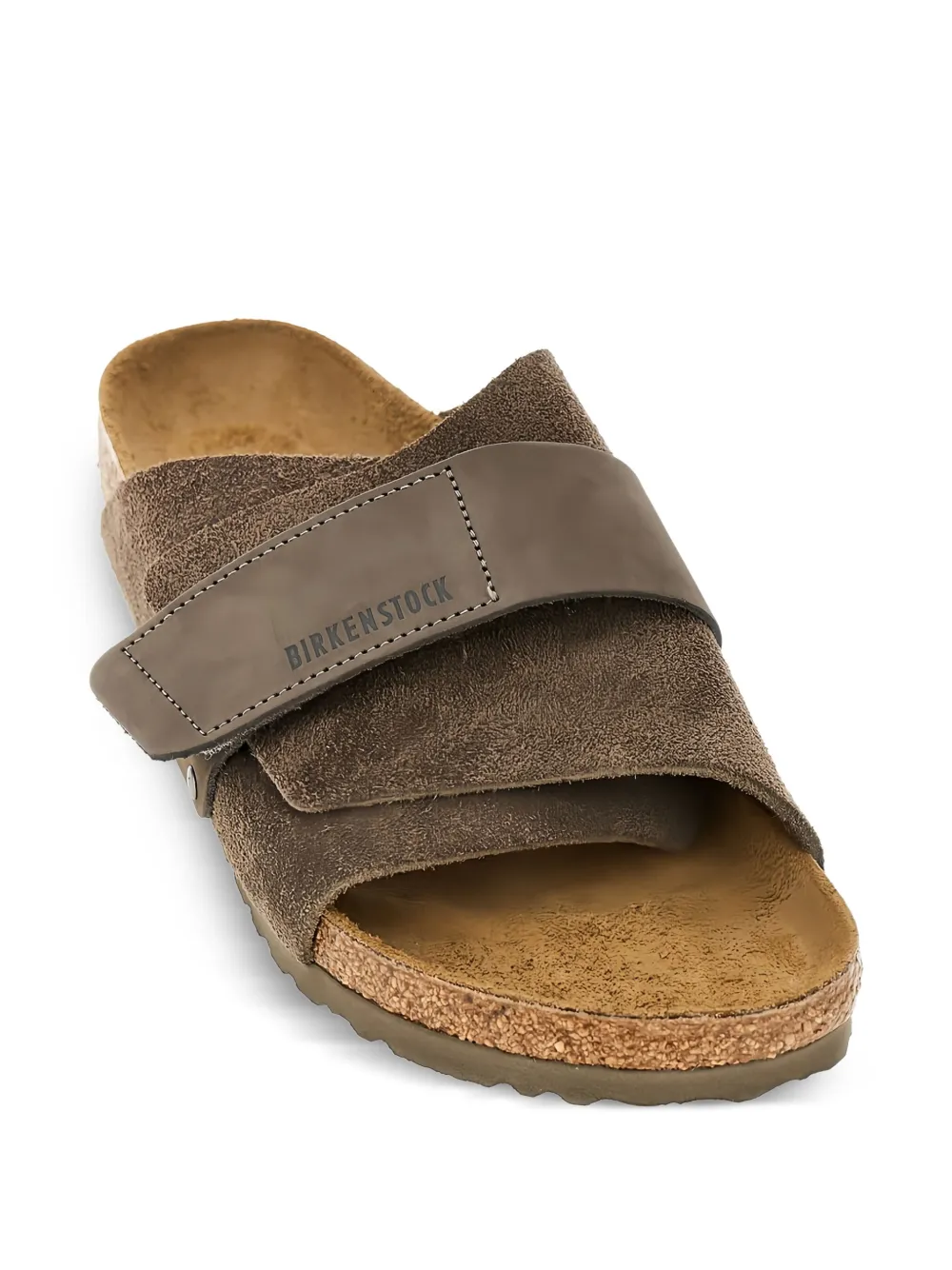 Birkenstock Kyoto suede slides Grey