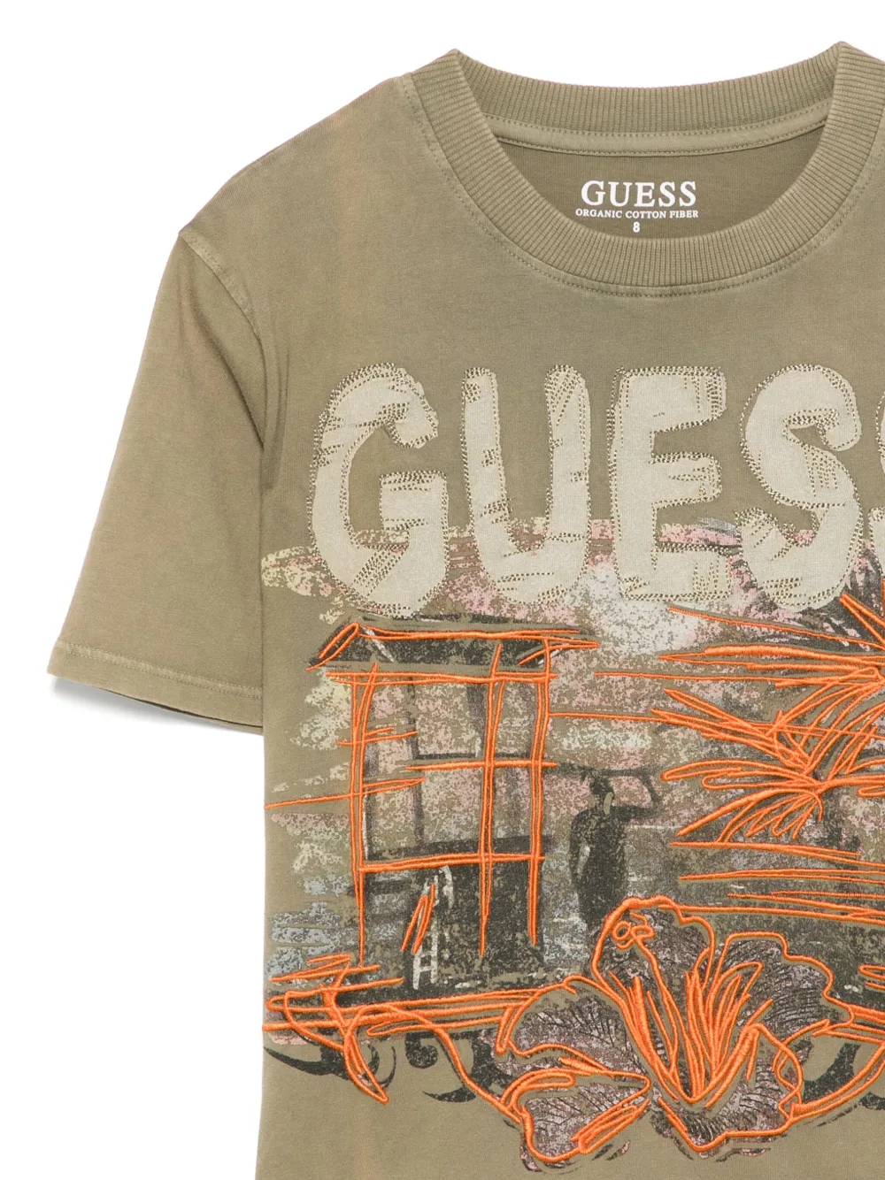 Guess Embroidered T-shirt