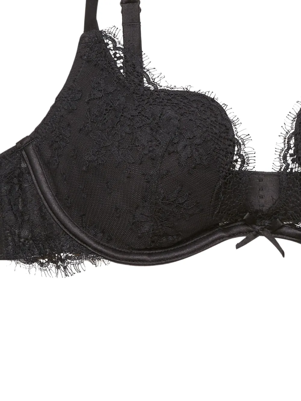 Fleur Du Mal Bh met kant Zwart