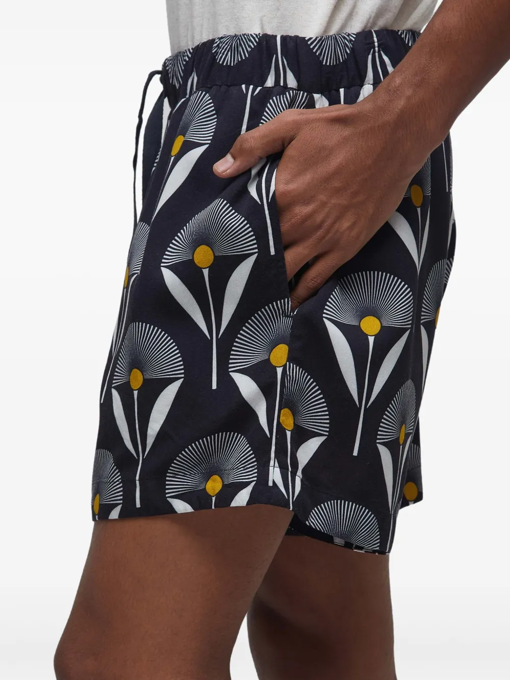 Osklen Shorts met print Zwart