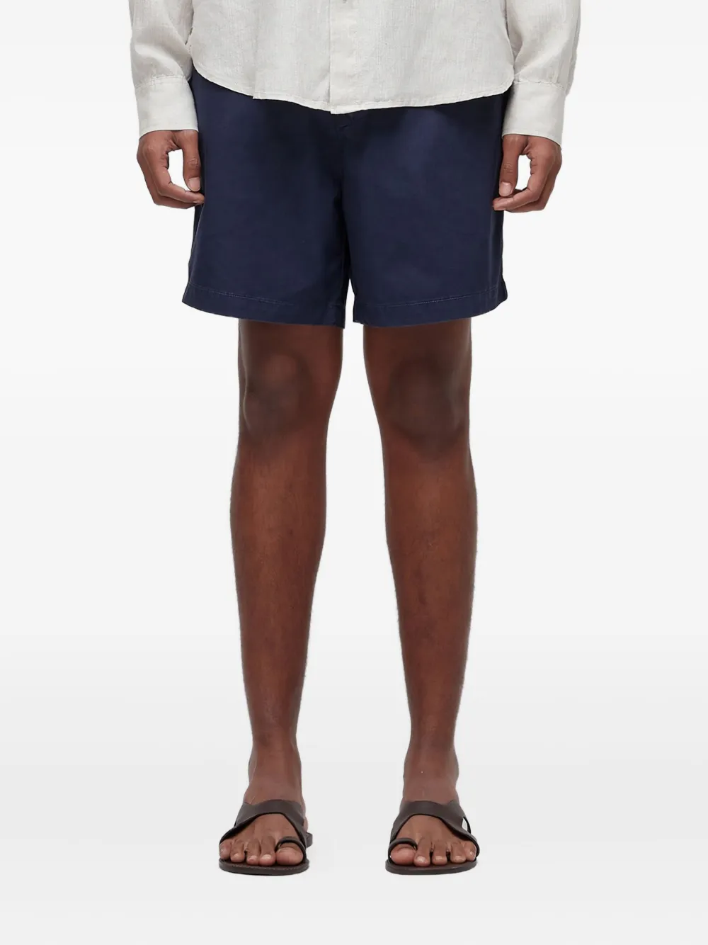 Osklen Katoenen shorts met zijzakken Blauw