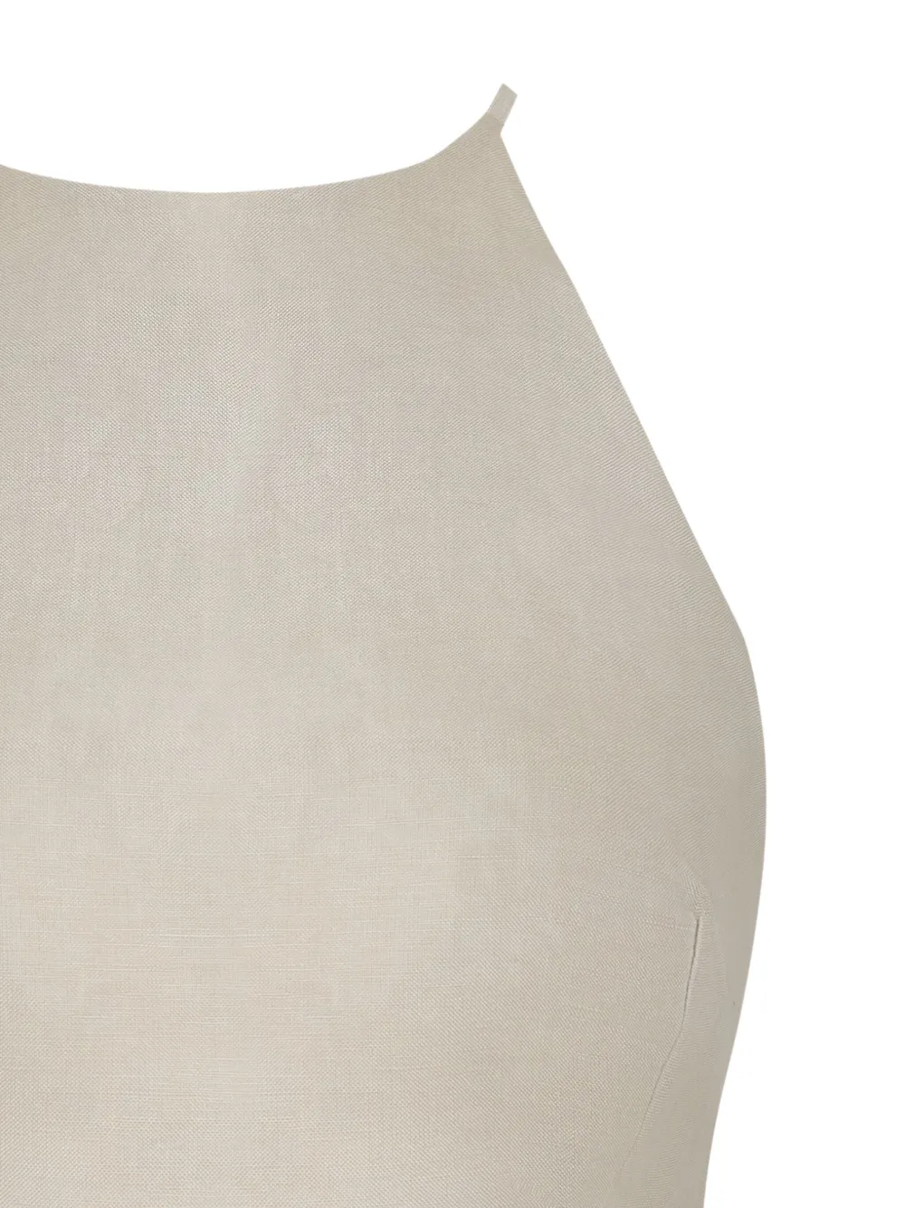 Osklen Cropped tanktop Beige