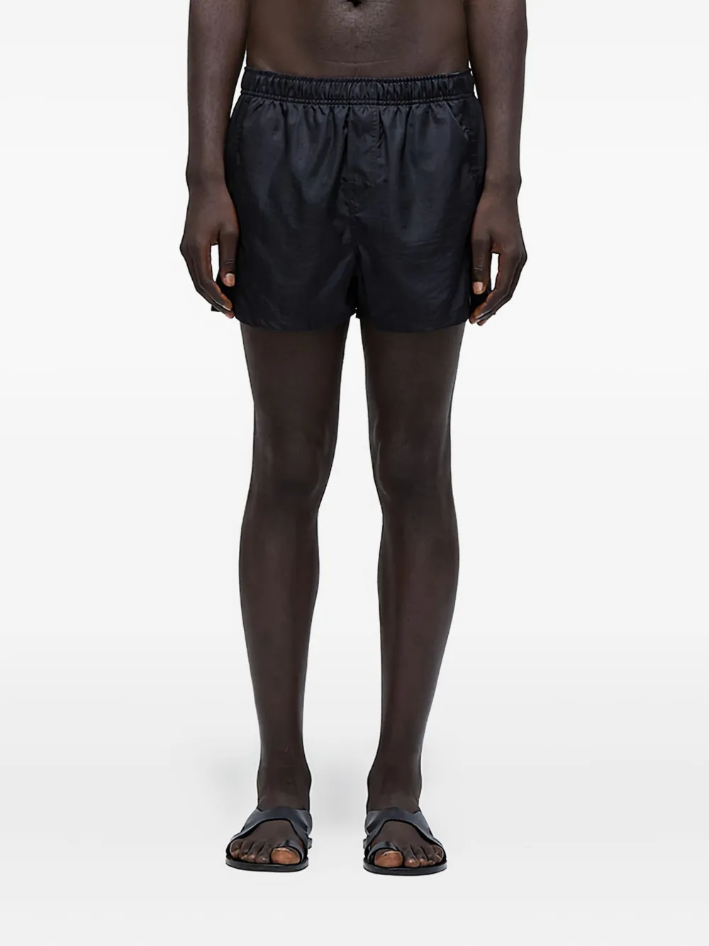 Osklen elasticated-waist swim shorts | negro | Image 1