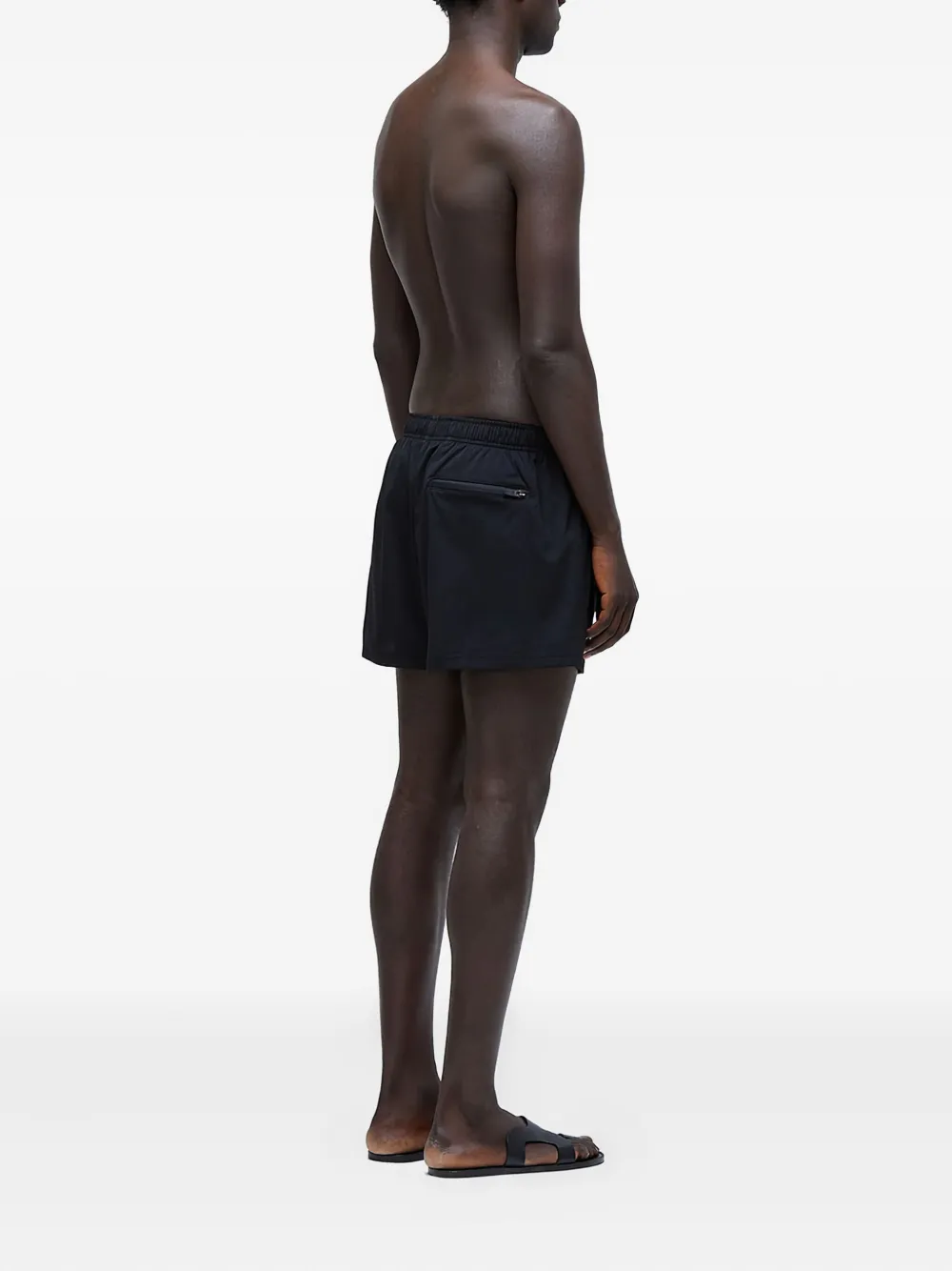 Osklen Zwembroek met elastische taille Zwart