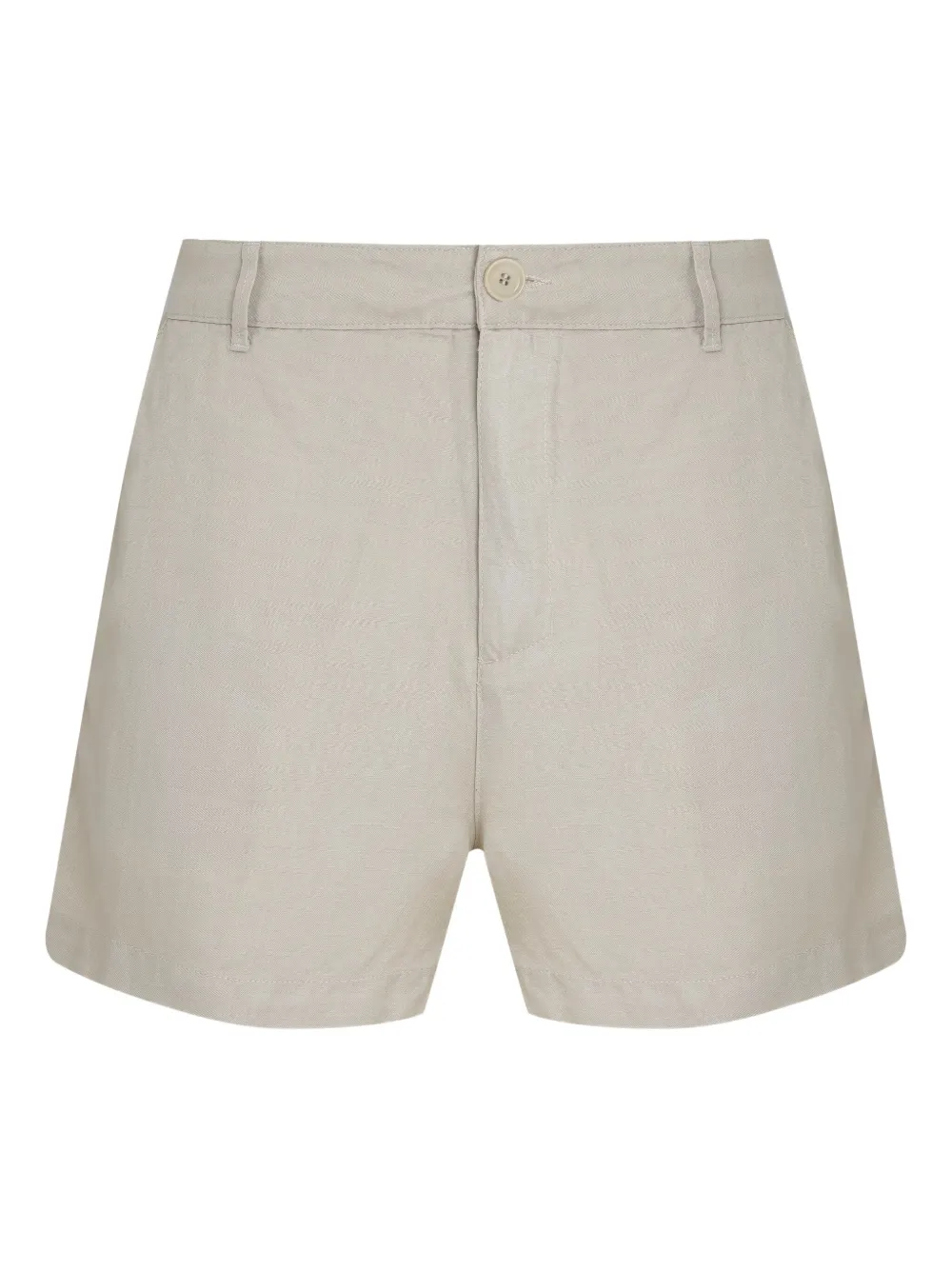 Osklen Shortss van linnenblend Beige
