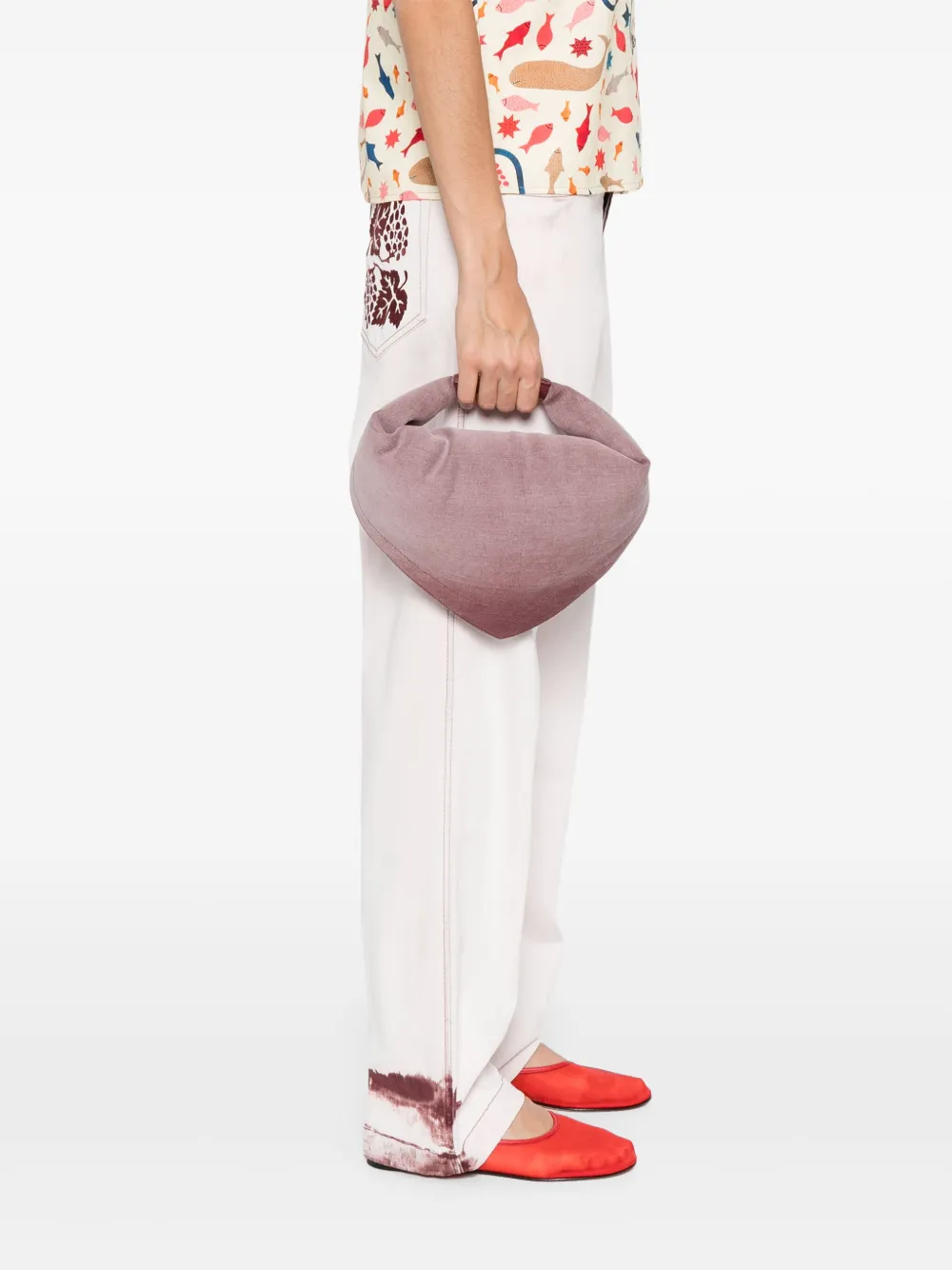FEDERICO CINA Tortellino shopper - Rood