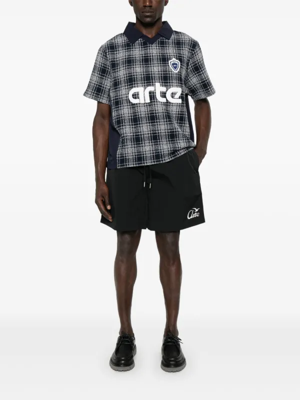 Arte Antwerp バードロゴ ショートパンツ | ブラック | FARFETCH JP