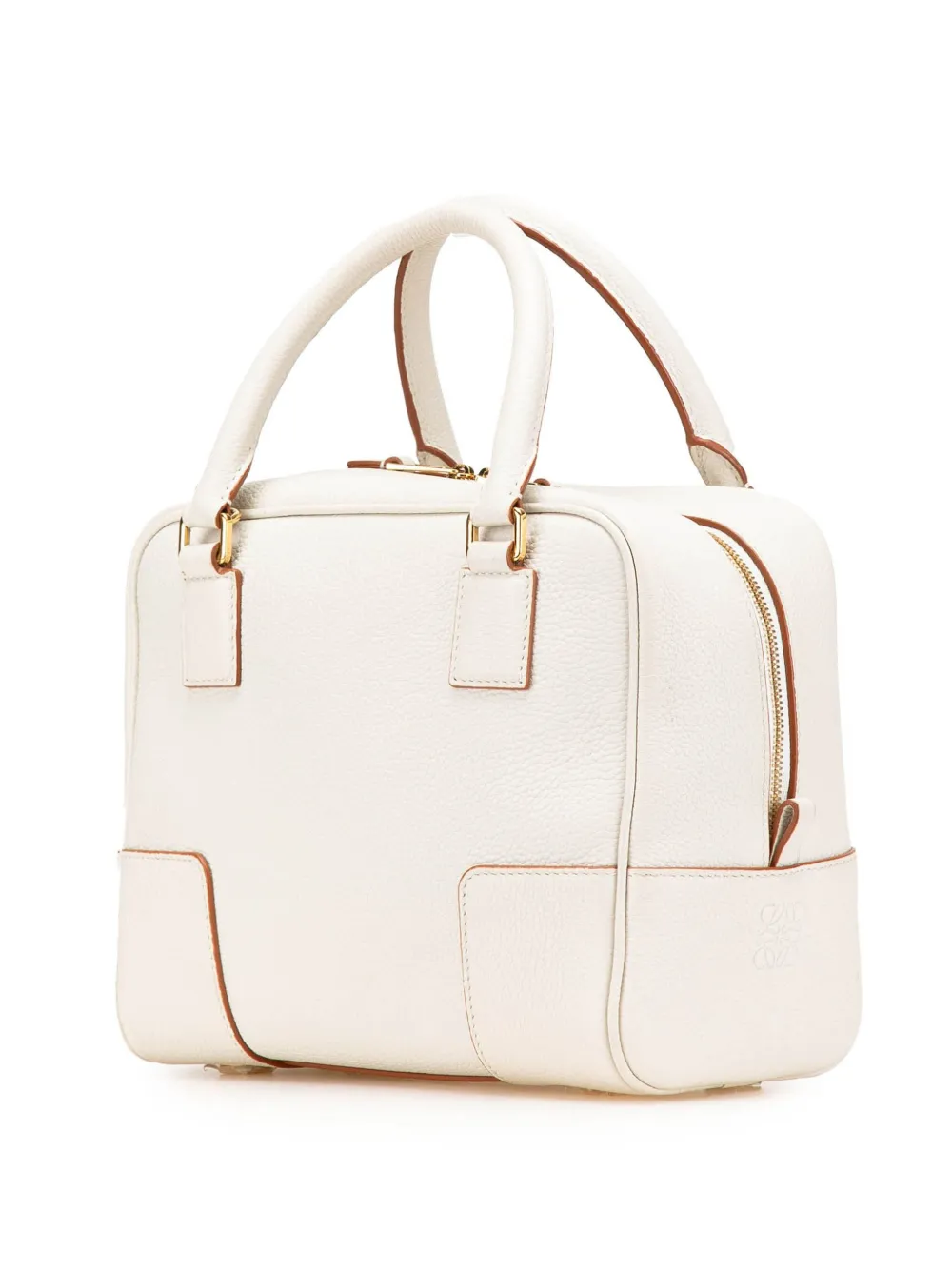 Loewe Pre-Owned 2021-2024 Leather Amazona Square 19 satchel | Pre-Owned | Image 2