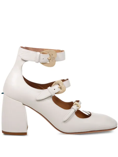 A.Bocca zapatillas con tacón de 80mm