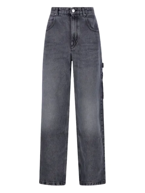 MARANT ÉTOILE high-rise cargo jeans