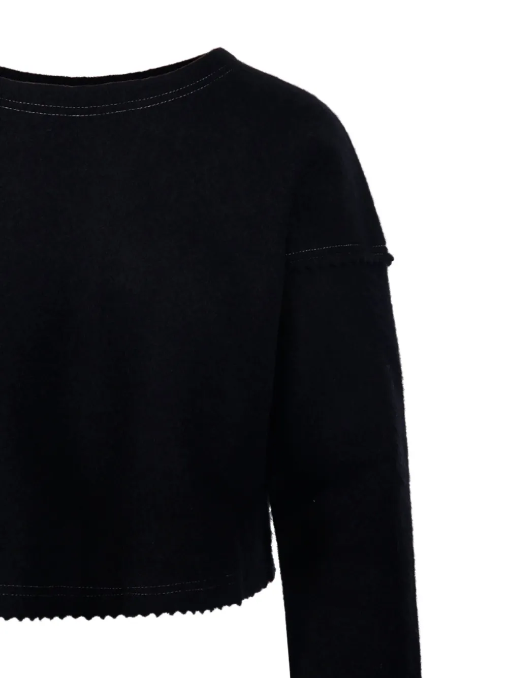MAX MARA SCALLOPED-EDGE CROP TOP