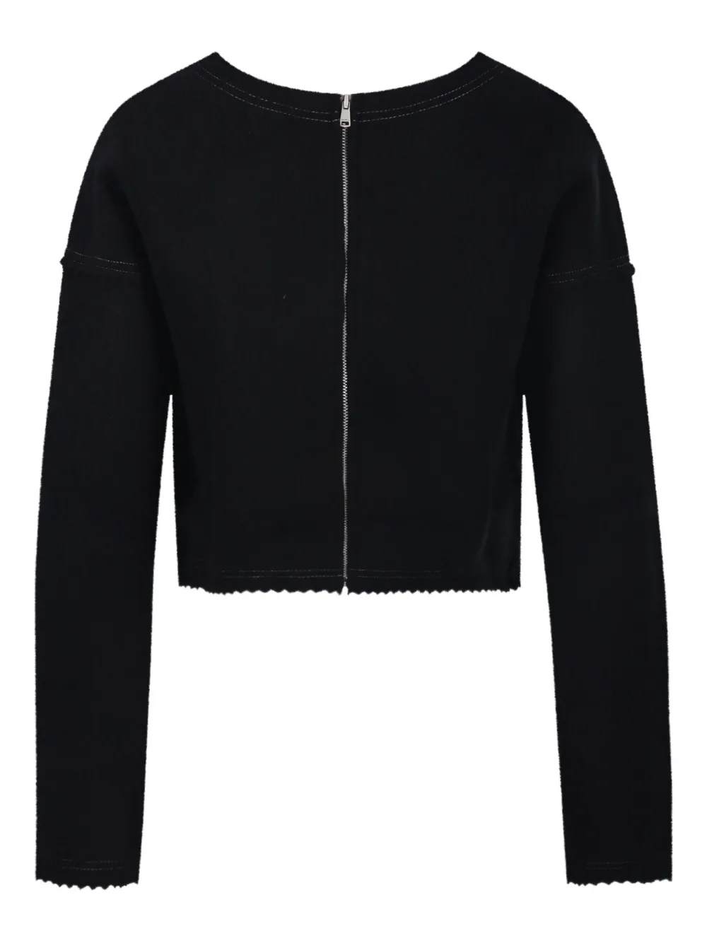 MAX MARA SCALLOPED-EDGE CROP TOP