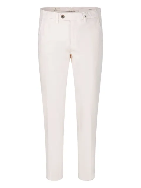 Myths pantalon chino à détail zippé à l'arrière