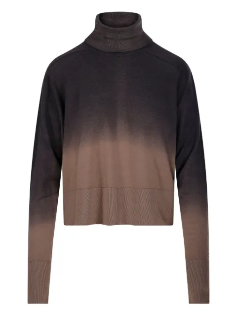 Nude high neck sweater
