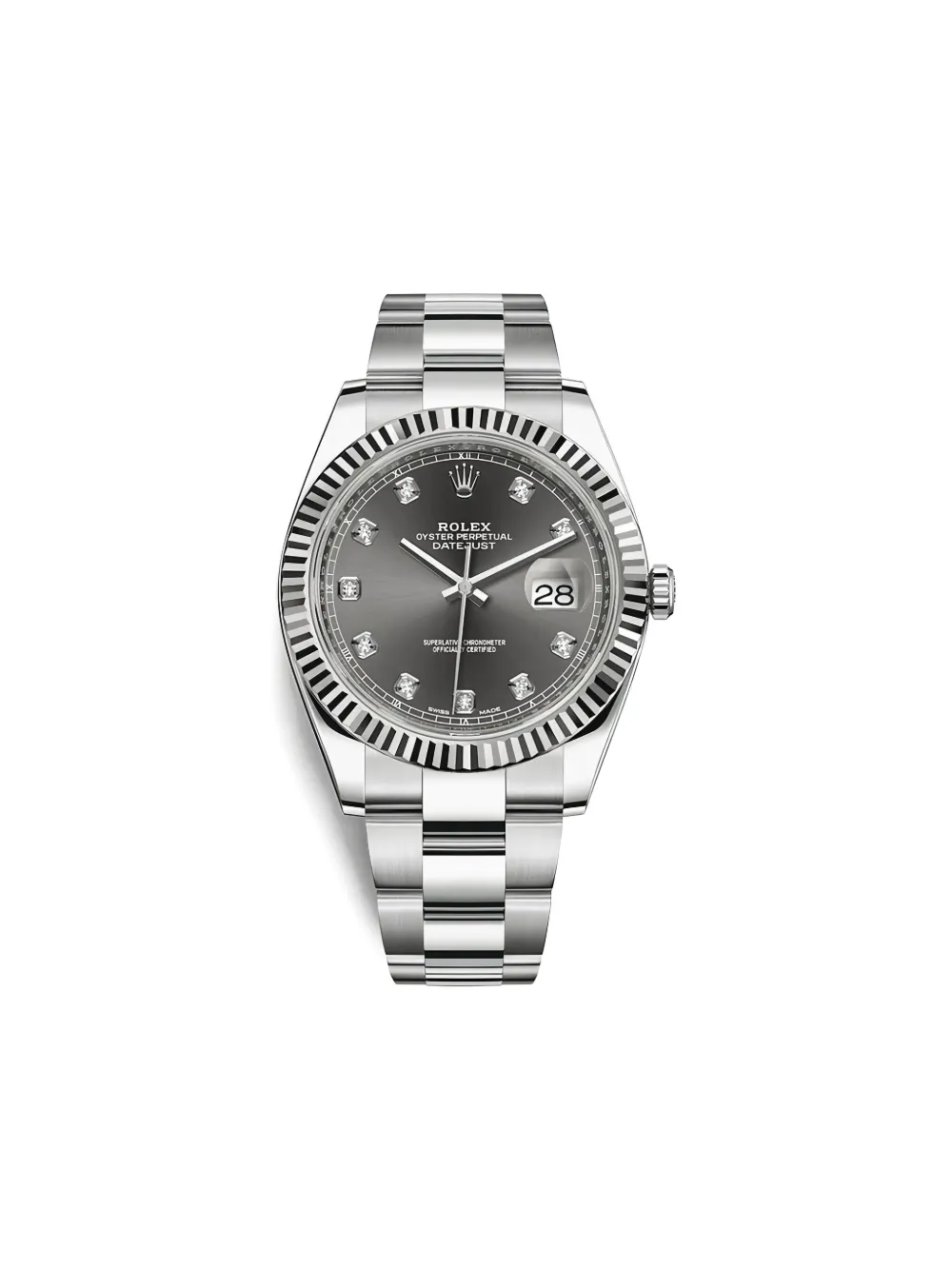 Rolex pre-owned Datejust 40mm | Black | Image 1