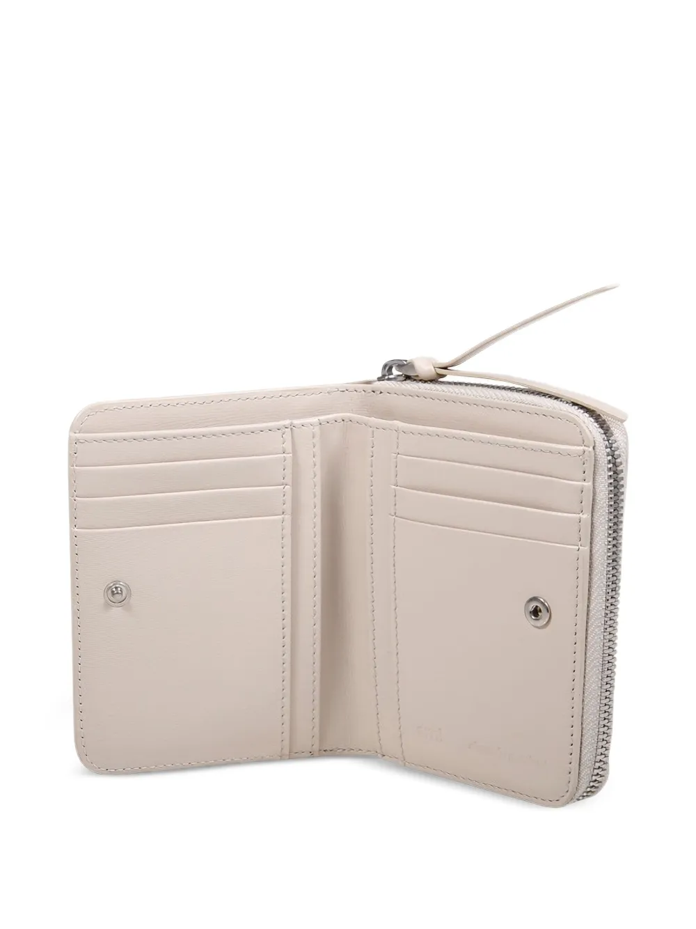AMI Paris Ami de Coeur portemonnee Beige